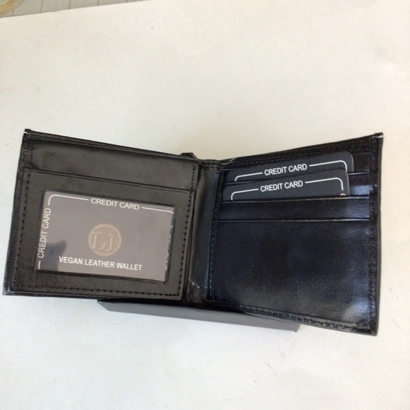 Vegan leather mens wallet - Picture 7 of 7
